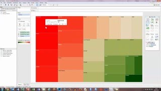 How To Create a Basic Tree Map in Tableau [upl. by Ainalem]