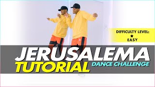 Jerusalema Dance Tutorial  Step by step [upl. by Cull]