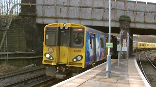 Half an Hour at 216  Birkenhead North Station 1022017  Class 507 508 terminus [upl. by Neitsabes]