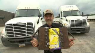 Tearing two interlaced phone books apart using two 18 wheeler trucks [upl. by Zwart]