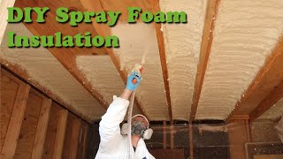 DIY Spray Foam Insulation  What You Need to know Before You Start [upl. by Haela]