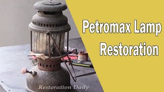 Petromax Lamp Restoration  Made in Germany [upl. by Warfeld]