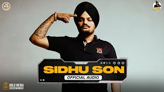 Sidhu Son Official Audio Sidhu Moose Wala  The Kidd  Moosetape [upl. by Irahcaz]