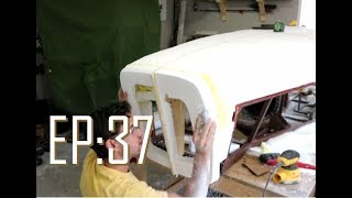 LFF EP 37 Carving a Foam Fiberglass Mold [upl. by Nnylkcaj]