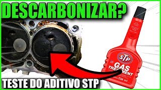 ADITIVO PARA LIMPEZA DE MOTOR CARBONIZADO STP  Funciona  Teste Descarbonização  Milan Dark [upl. by Rad]