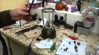 Vapalux M320 paraffin lamp restoration [upl. by Llenrup340]