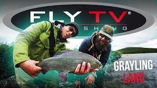 FLY TV  Grayling Land Fly Fishing for Big Grayling [upl. by Lough]