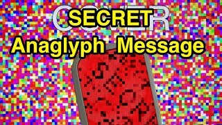 Secret Anaglyph Message Generator [upl. by Ethbun]