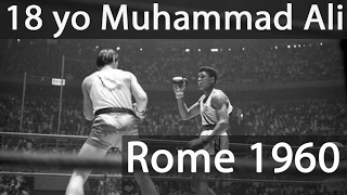 Muhammad Ali  Cassius Clay  vs Zbigniew Pietrzykowski Classic FIGHT 1960 Rome [upl. by Ginzburg]